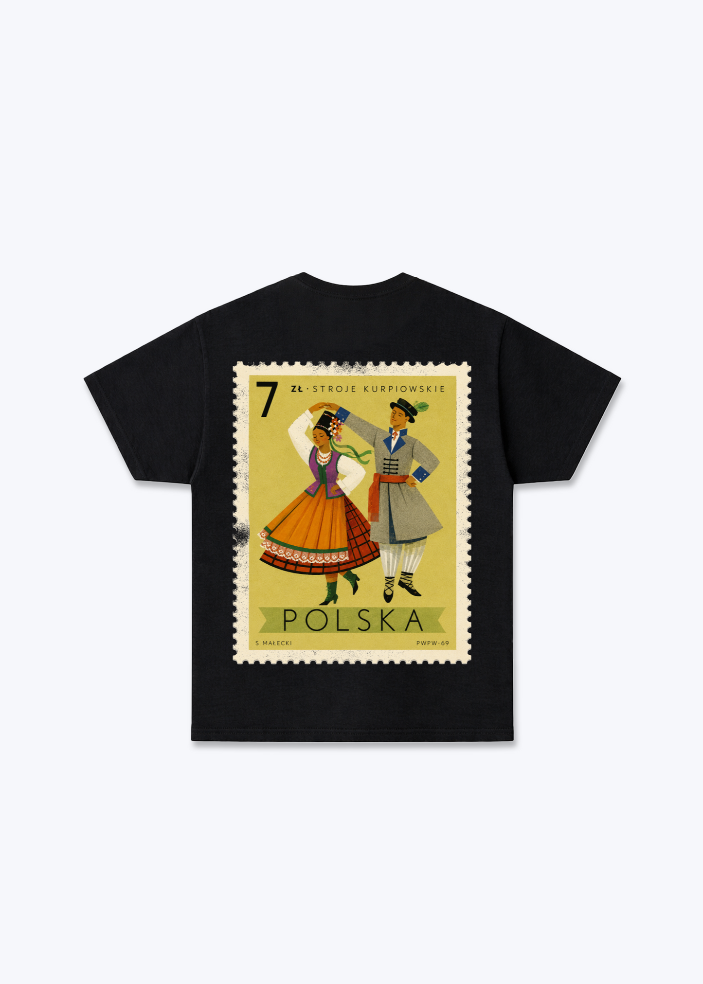 Znaczek Regular Shirt - Black Back (Designed)