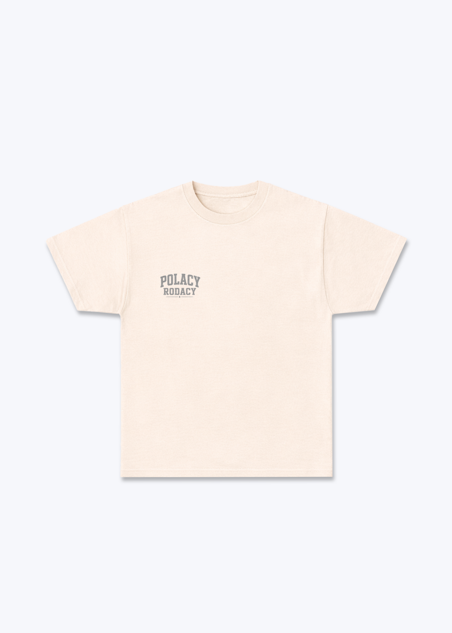 Polska Regular Shirt - Beige Front (Designed)