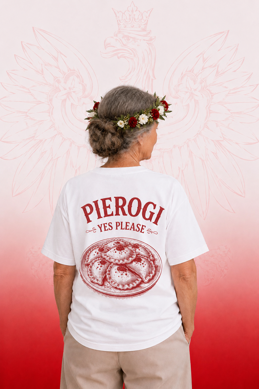 Pierogi Yes Please Oversized Shirt
