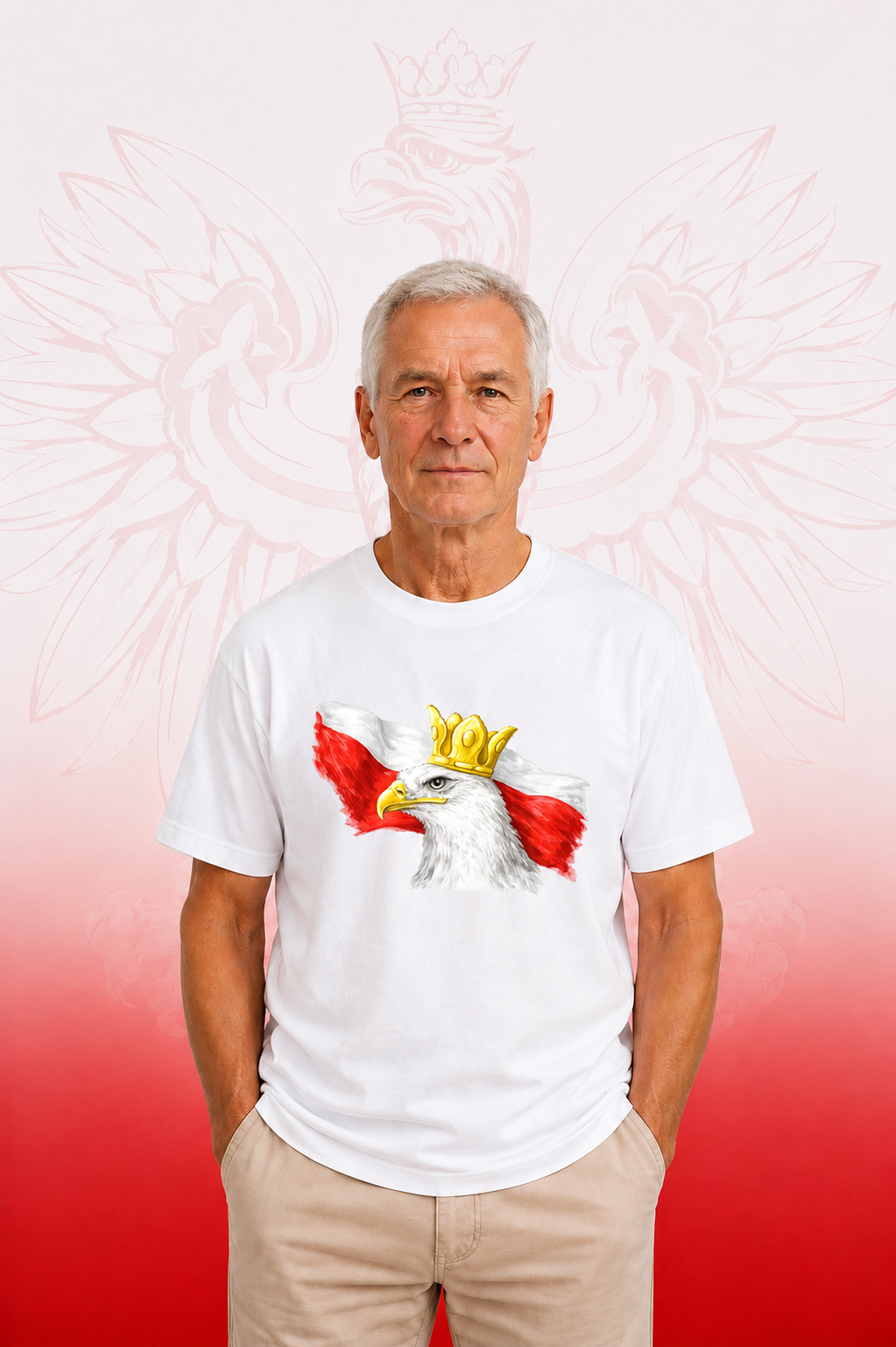 Polish Eagel Oversized Shirt