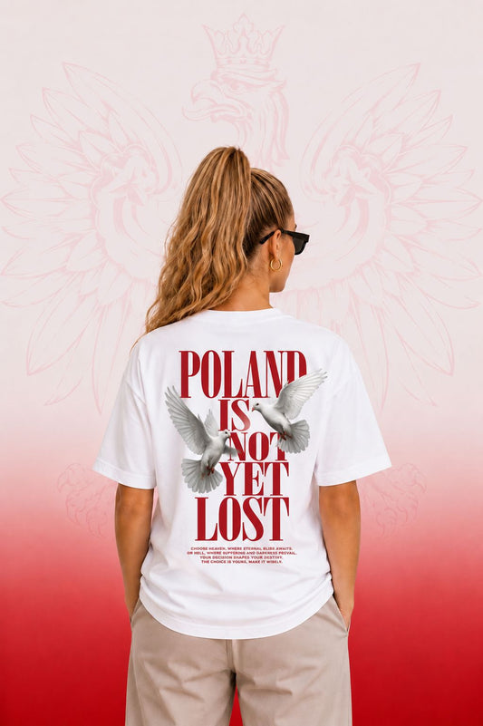 Poland is not yet lost Oversized Shirt