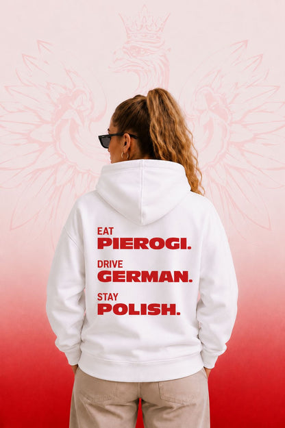 Eat Drive Stay Oversized Hoodie