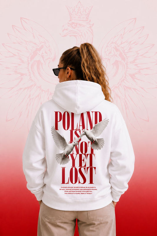 Poland is not yet lost Oversized Hoodie