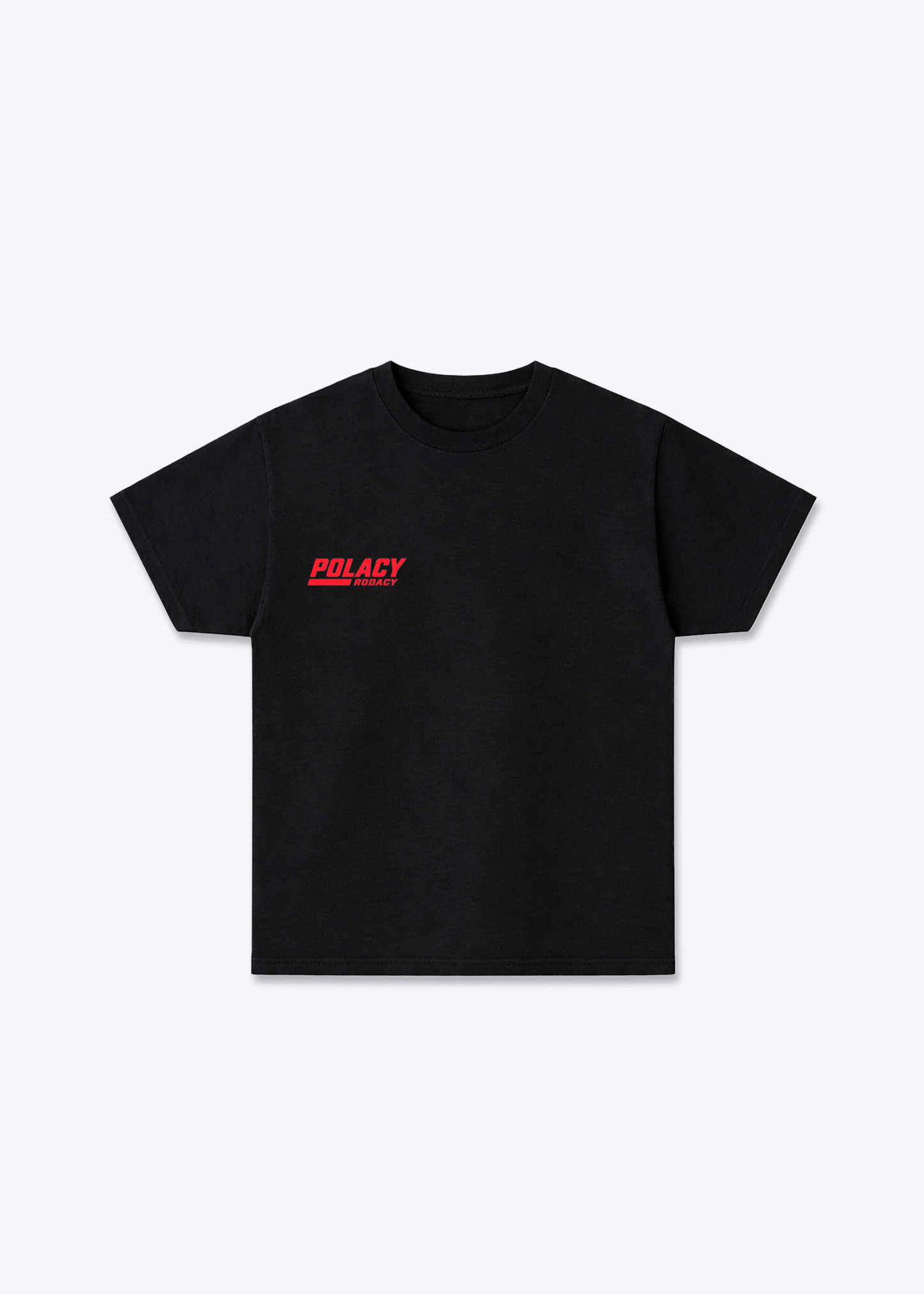 Fiat 126p Regular Shirt - Black Front (Designed)