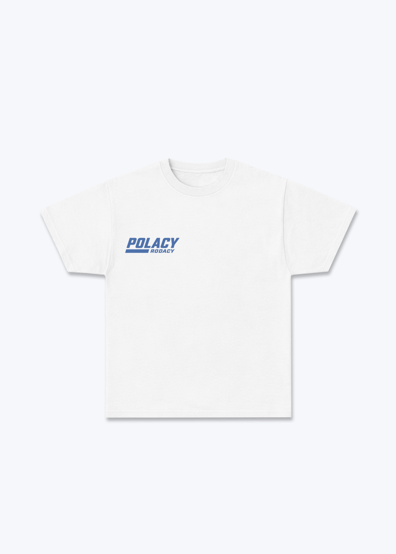 Fiat 126p Regular Shirt - White Front (Designed)