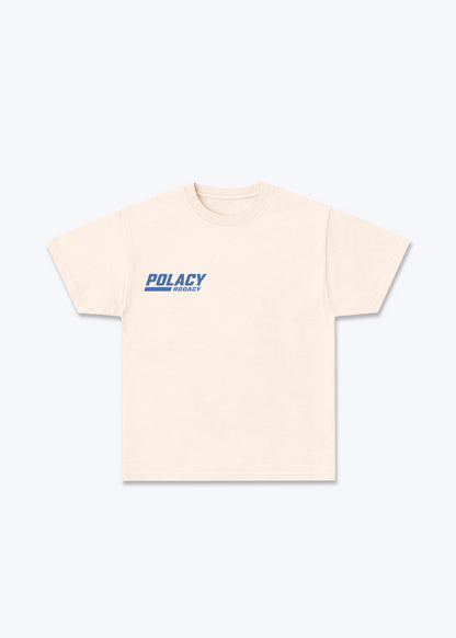 Fiat 126p Regular Shirt - Beige Front (Designed)