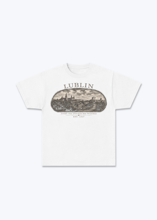 Lublin Regular Shirt - White Front (Designed)