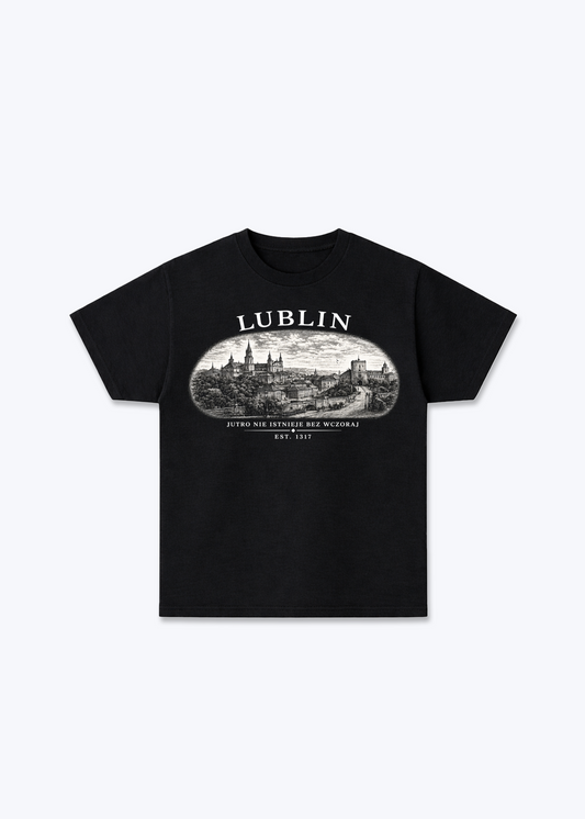 Lublin Regular Shirt - Black Front (Designed)