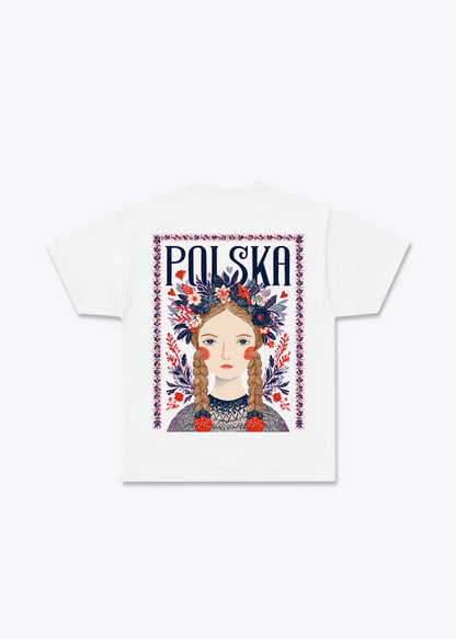 Polka Regular Shirt - White Back (Designed)