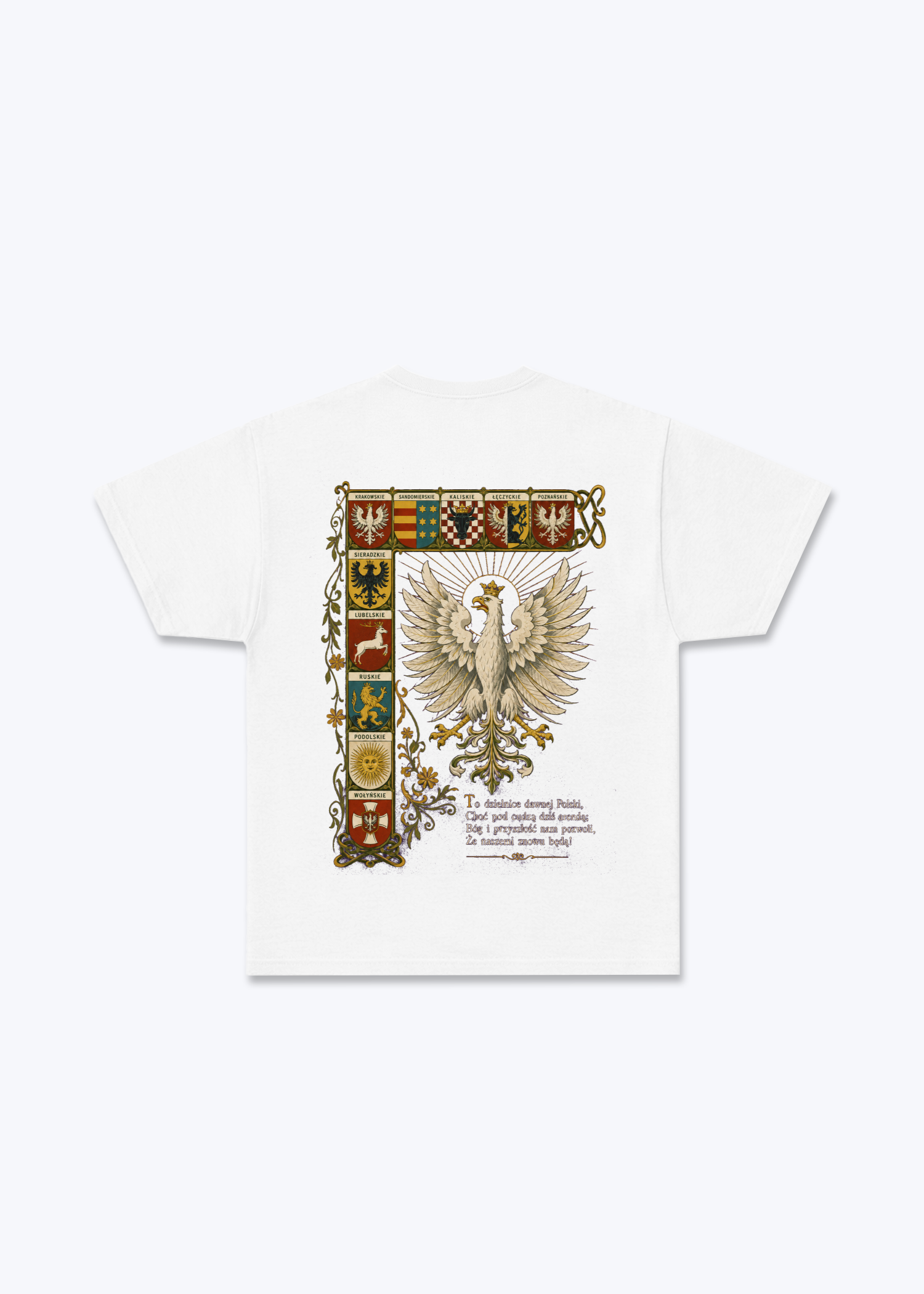 Dawne Dzielnice Regular Shirt - White Back (Designed)