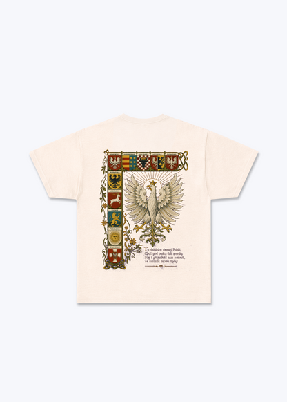 Dawne Dzielnice Regular Shirt - Beige Back (Designed)