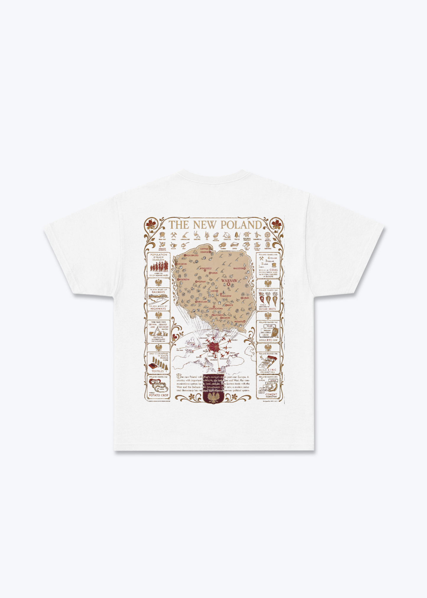 The New Poland Regular Shirt - White Back (Designed)