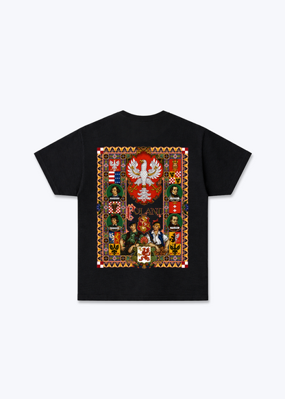 Polska Historia Poland Regular Shirt - Black Back (Designed)