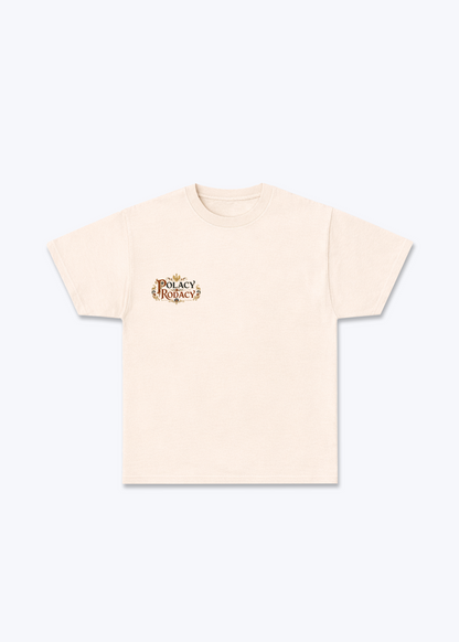 Orzeł Polska Poland Regular Shirt - Beige Front (Designed)