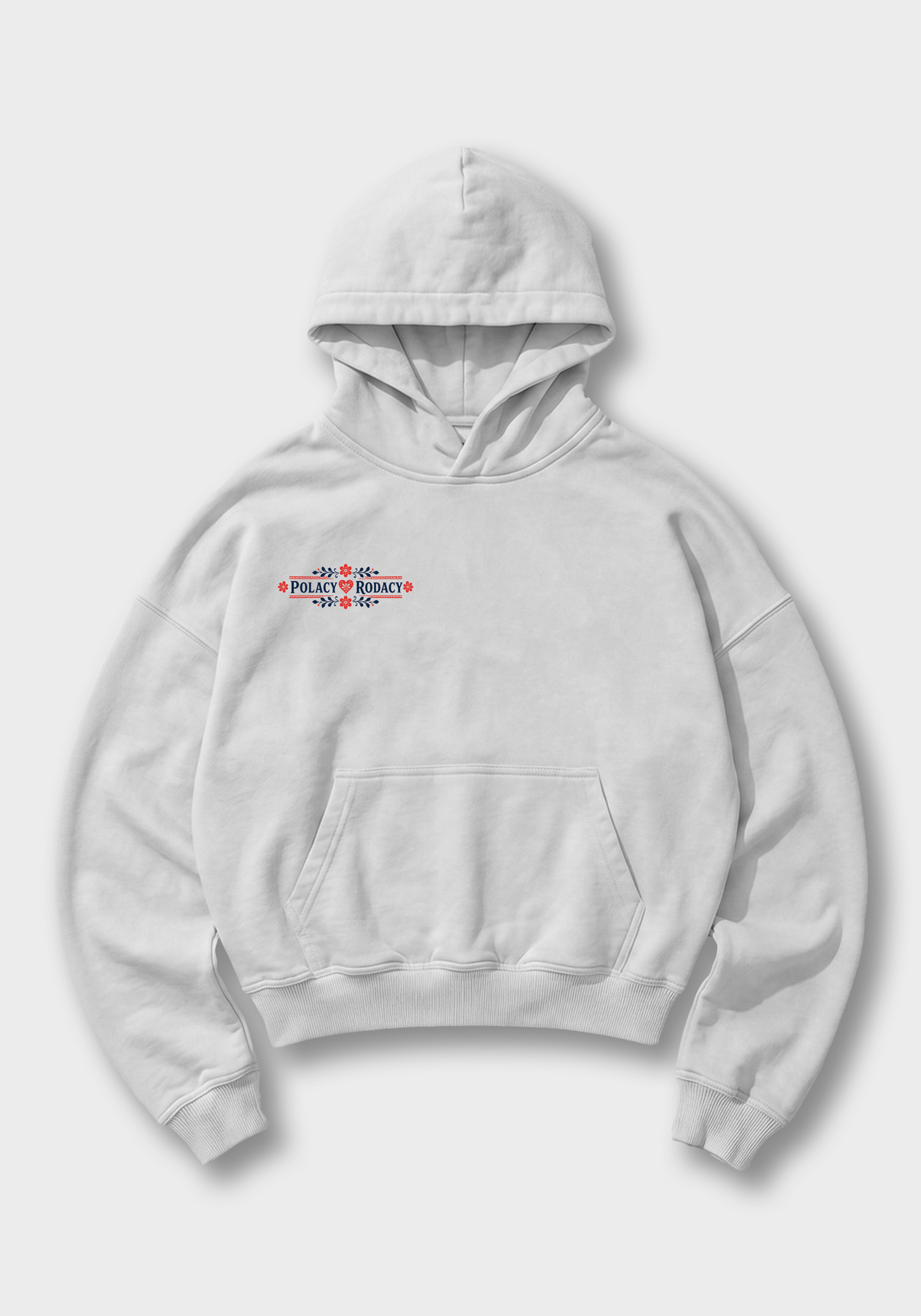Góralski Oversized Hoodie - White Front (Designed)
