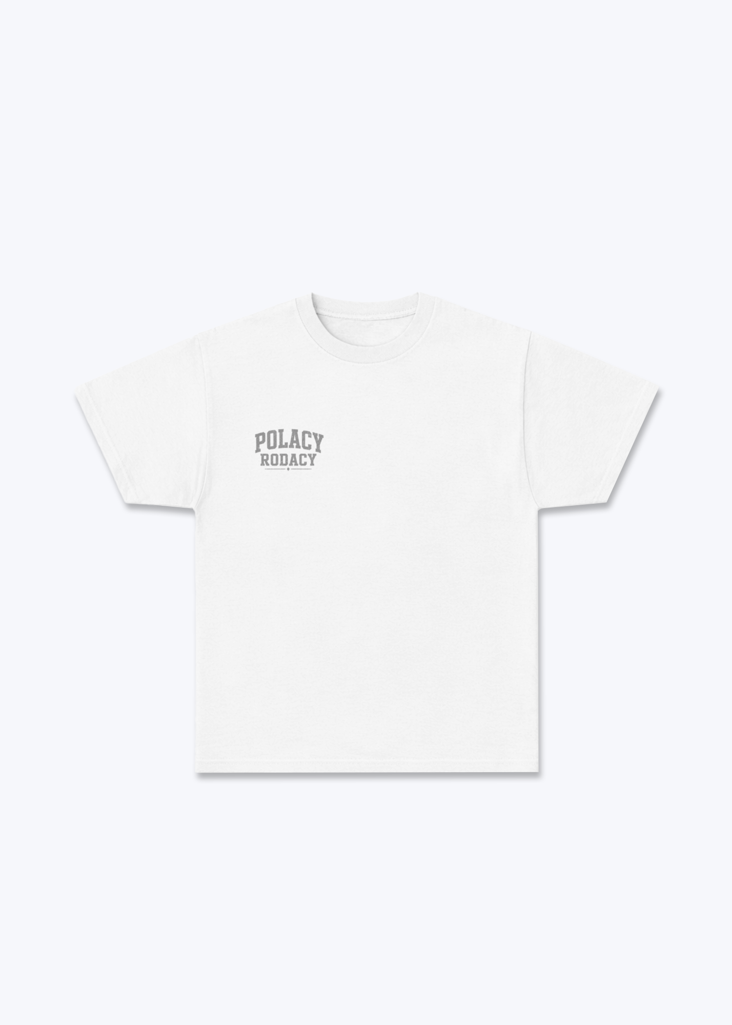 Solidarność Regular Shirt - White Front (Designed)