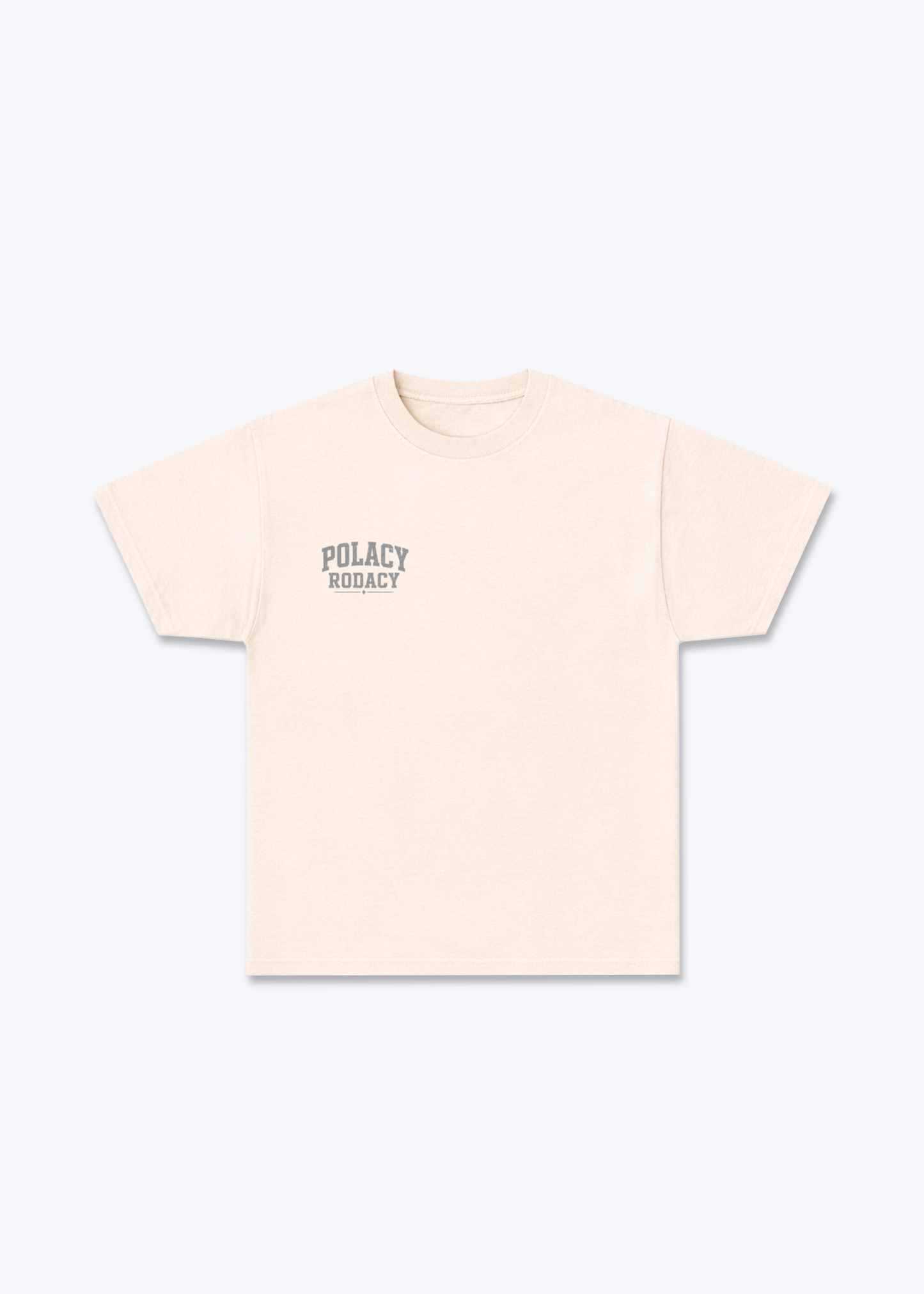 Solidarność Regular Shirt - Beige Front (Designed)