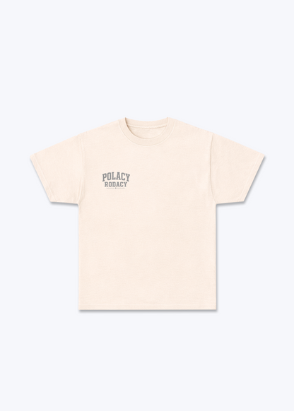 Solidarność Regular Shirt - Beige Front (Designed)