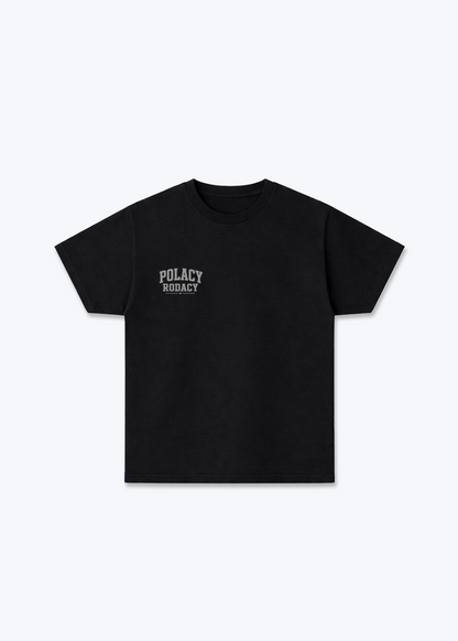 Solidarność Regular Shirt - Black Front (Designed)