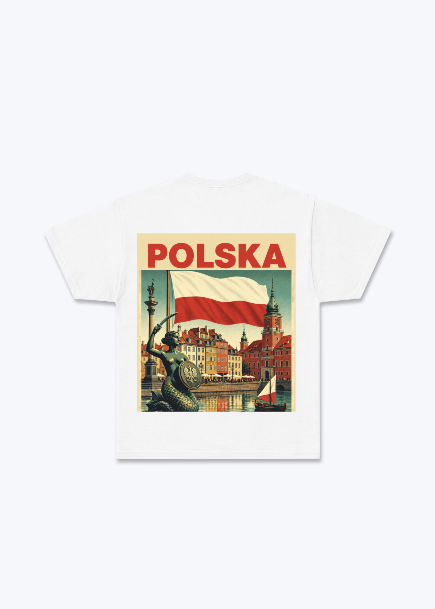 Polska Regular Shirt - White Back (Designed)