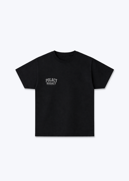 Polska Regular Shirt - Black Front (Designed)