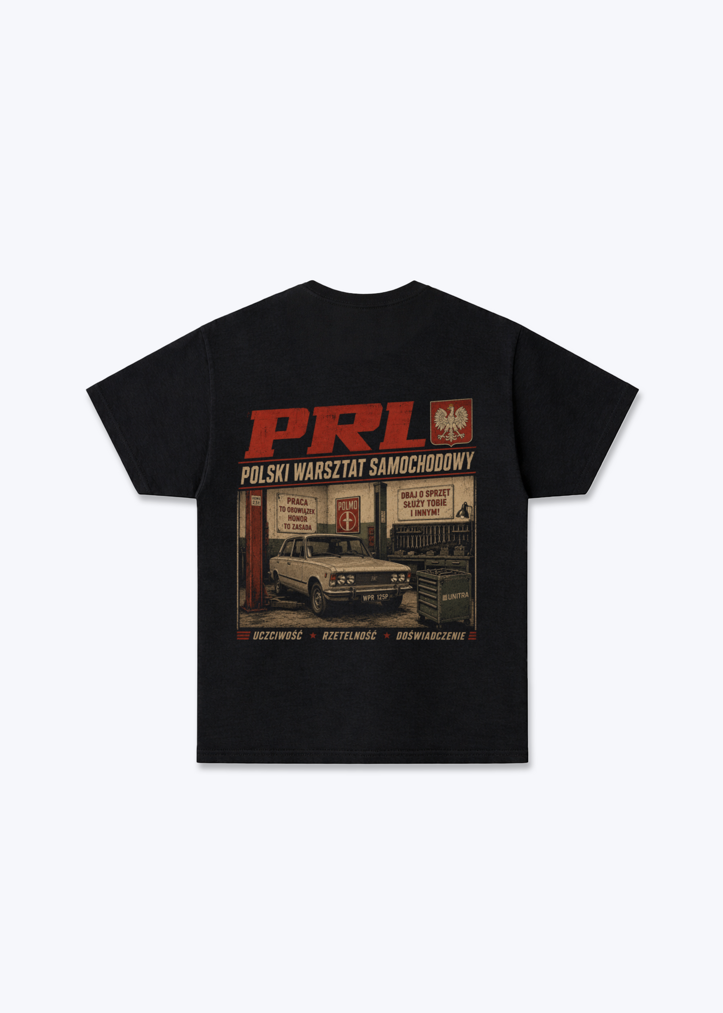 Warsztat PRL Regular Shirt - Black Back (Designed)