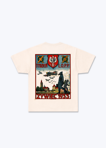 L.O.P.P. Regular Shirt - Beige Back (Designed)