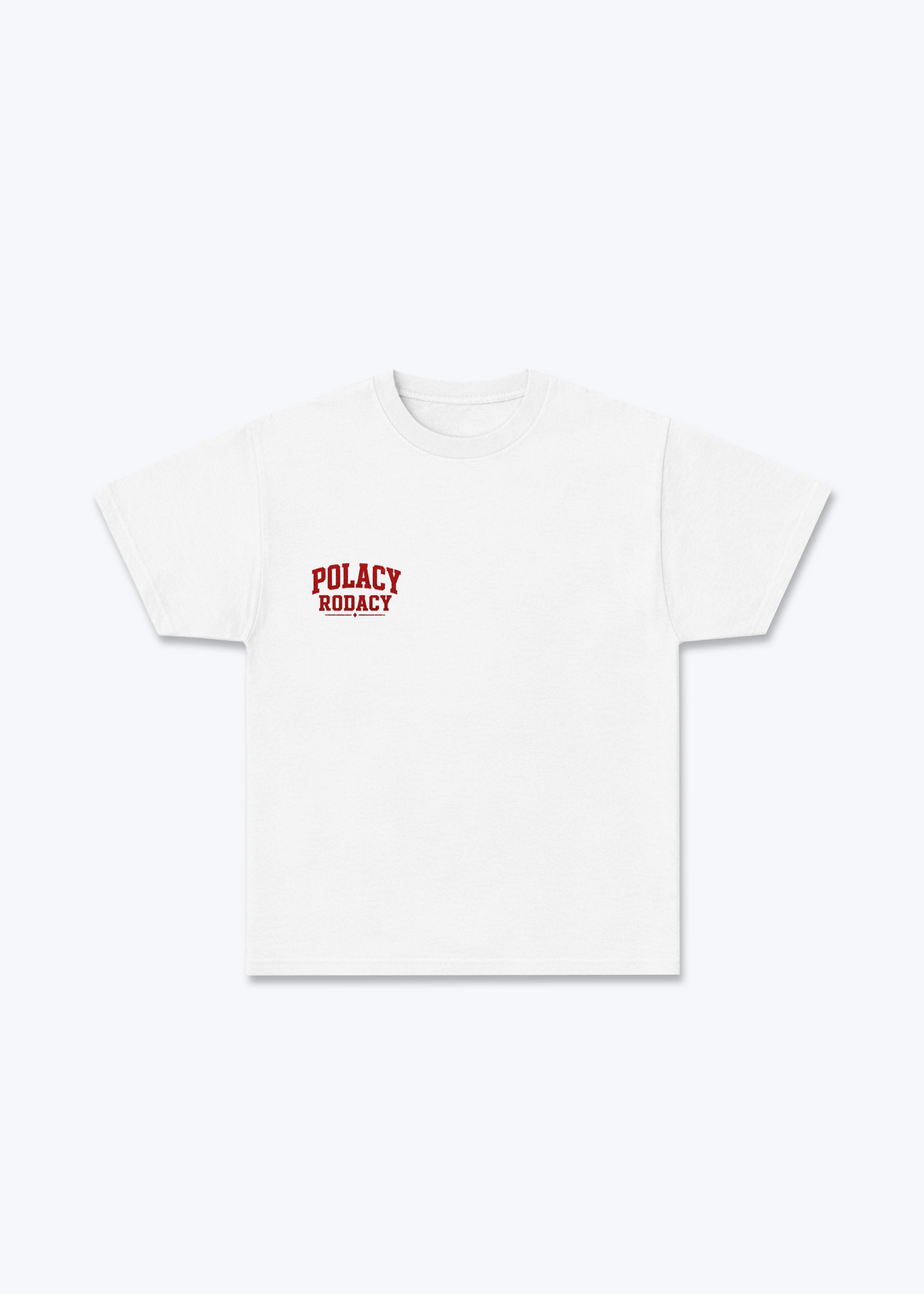 Gdyby Spartanie Regular Shirt - White Front (Designed)