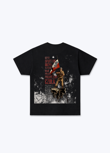 Gdyby Spartanie Regular Shirt - Black Back (Designed)
