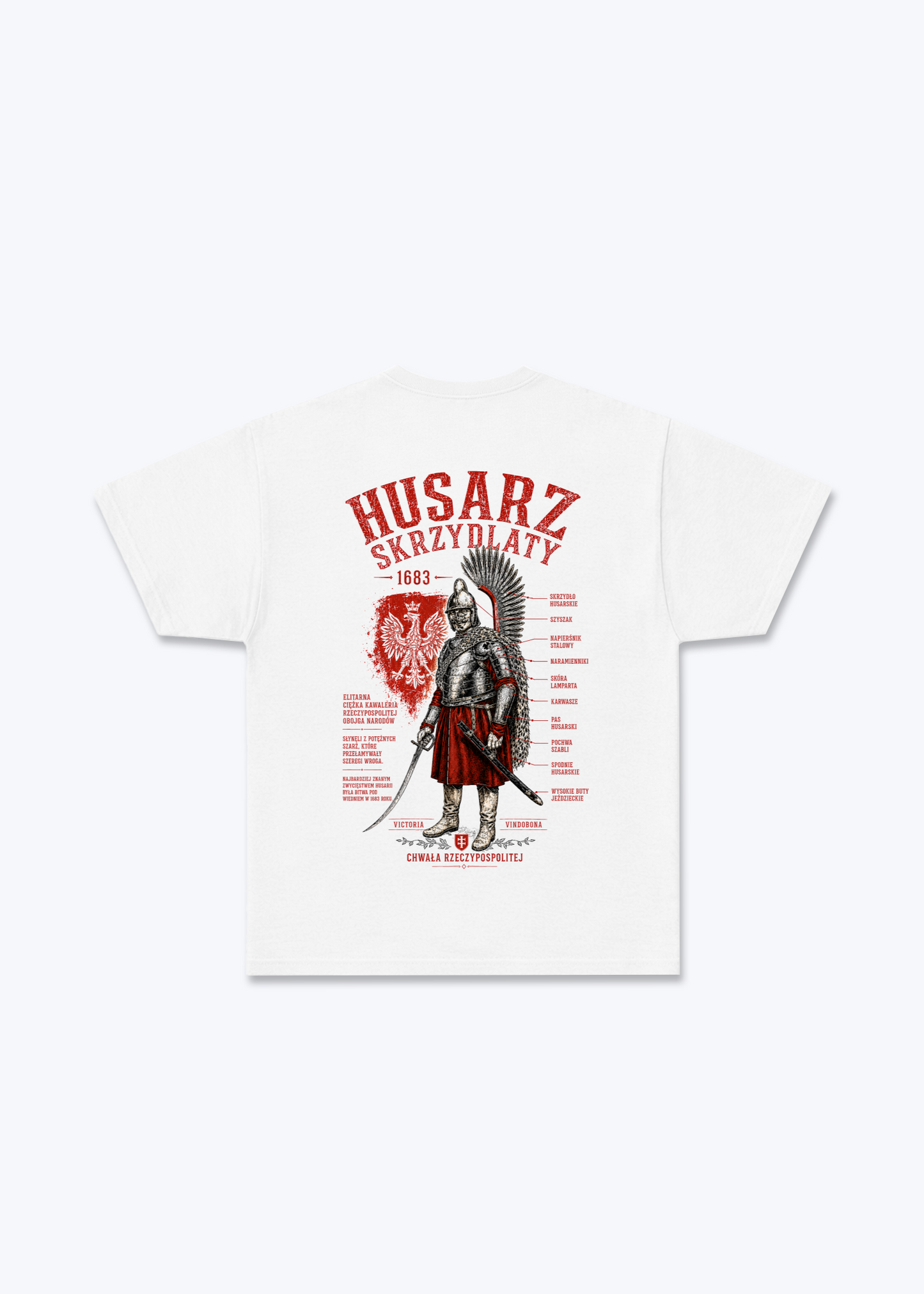Husarz Regular Shirt - White Back (Designed)