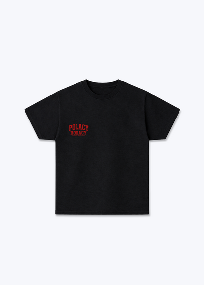 Husarz Regular Shirt - Black Front (Designed)