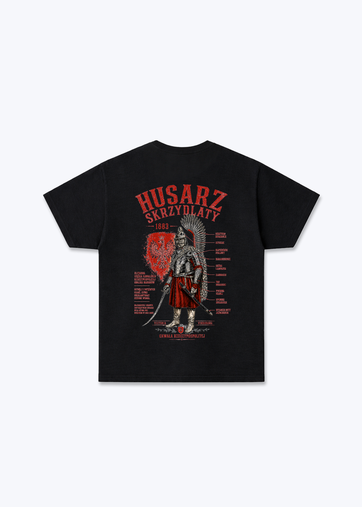 Husarz Regular Shirt - Black Back (Designed)