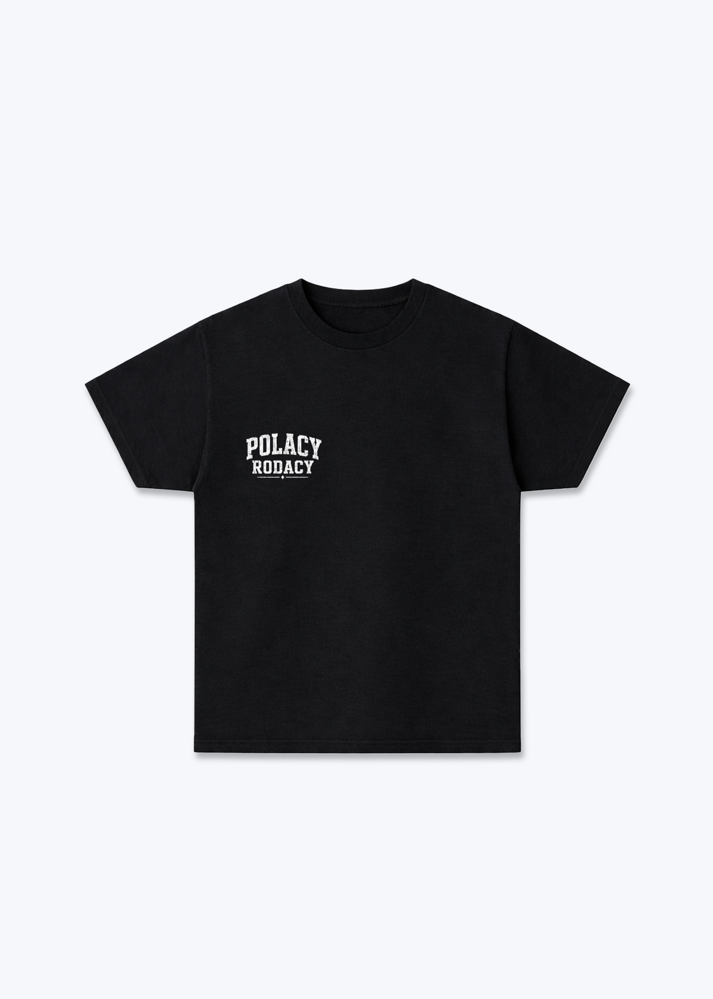 First To Fight Regular Shirt - Black Front (Designed)