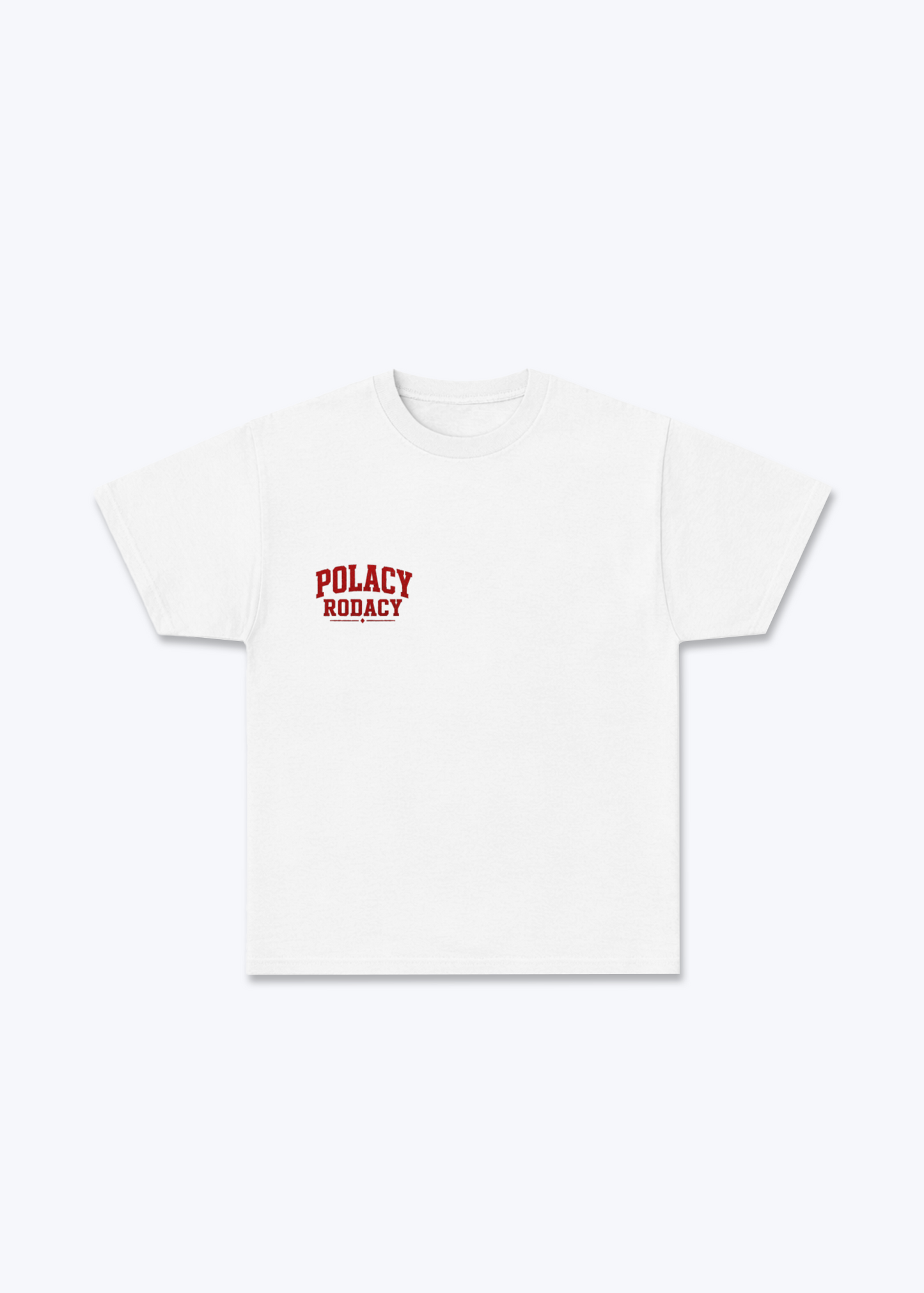 Powstanie Warszawskie Regular Shirt - White Front (Designed)
