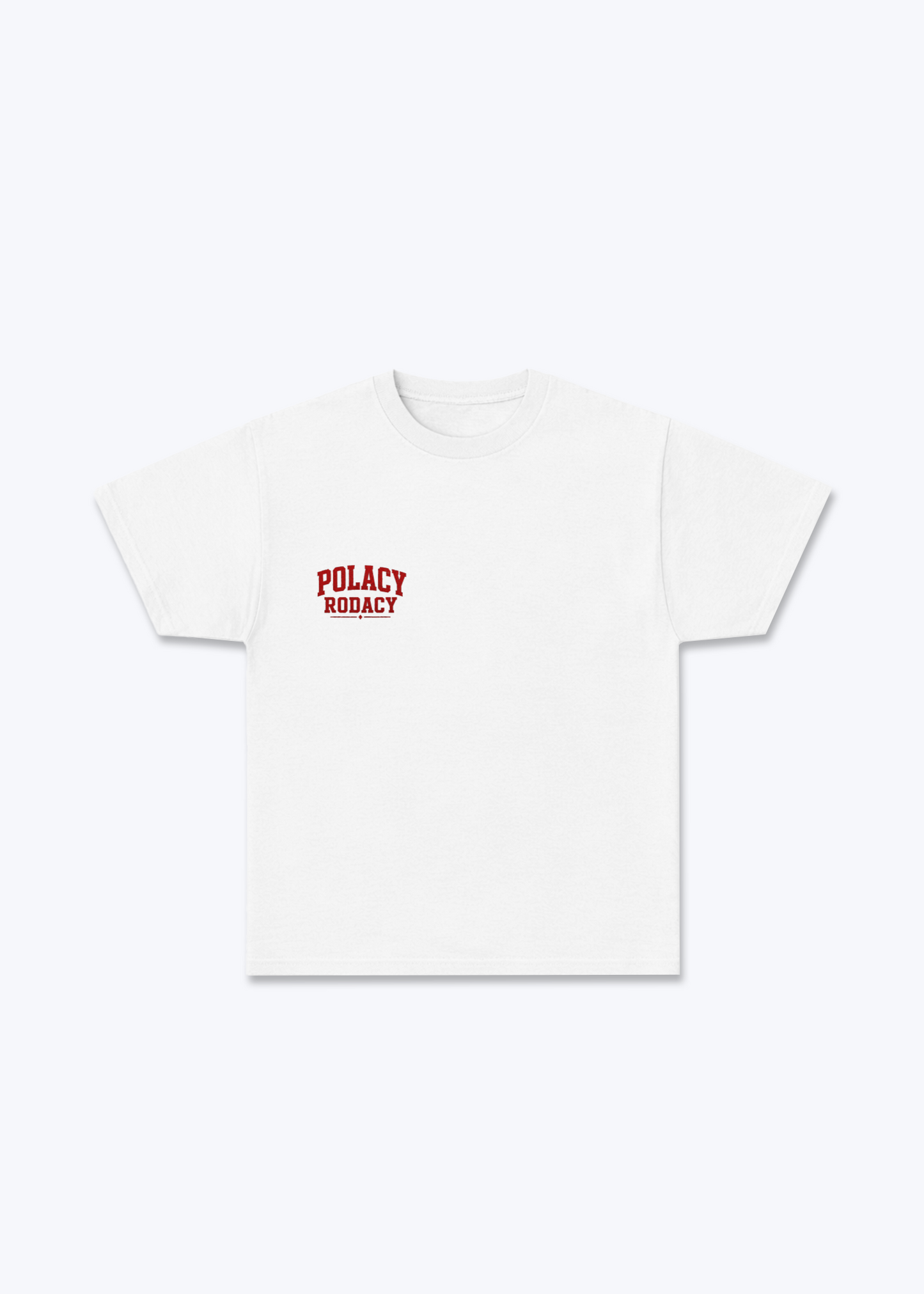Pieśni Narodowe Regular Shirt - White Front (Designed)