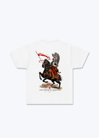 Gdyby głupota miała skrzydła Regular Shirt - White Back (Designed)